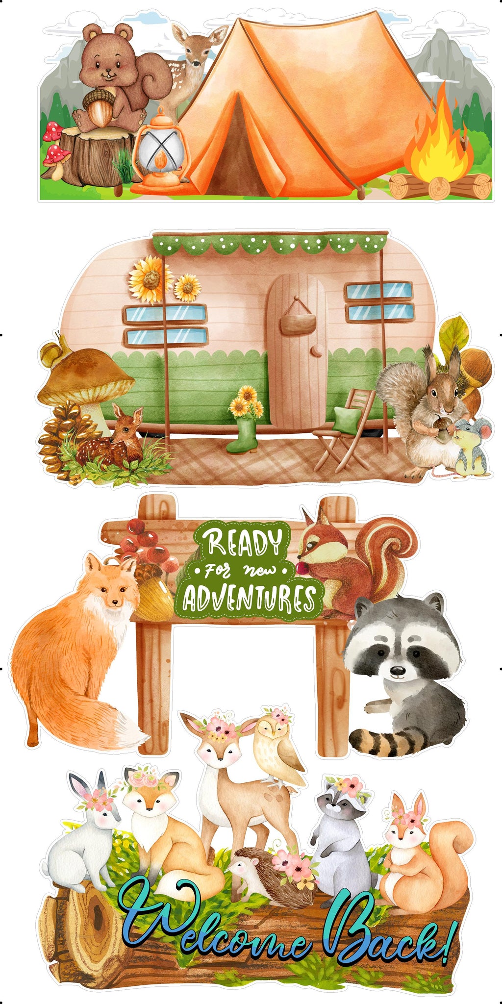 WOODLAND FRIENDS ~ WELCOME BACK TO SCHOOL
