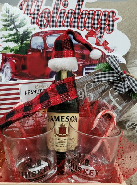 Whiskey Gift Basket