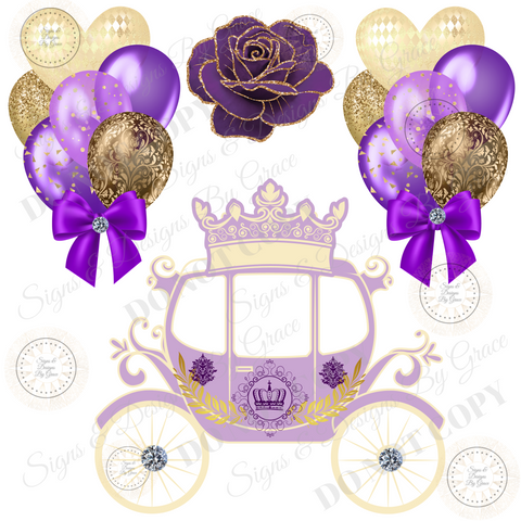 ROYAL PURPLE CARRIAGE GIFTS 403