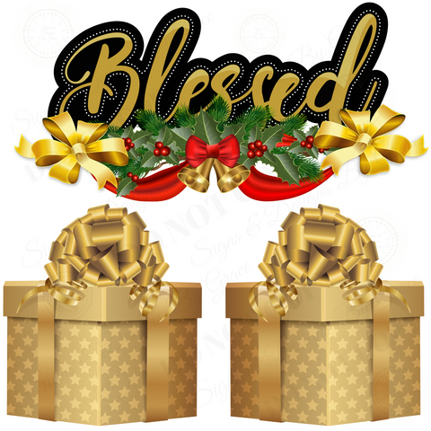 Blessed Gold Gift Boxes