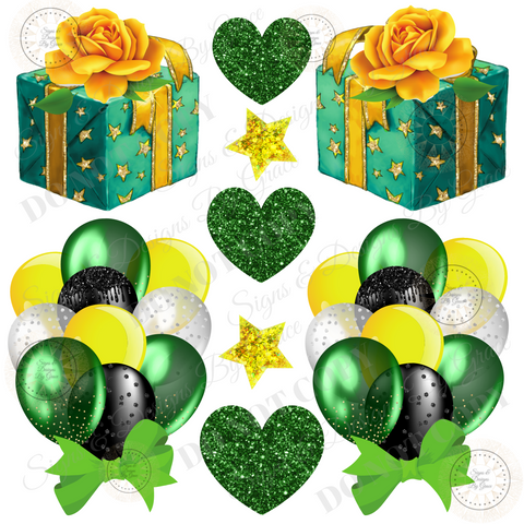 Green White Yellow BB Gift box 147