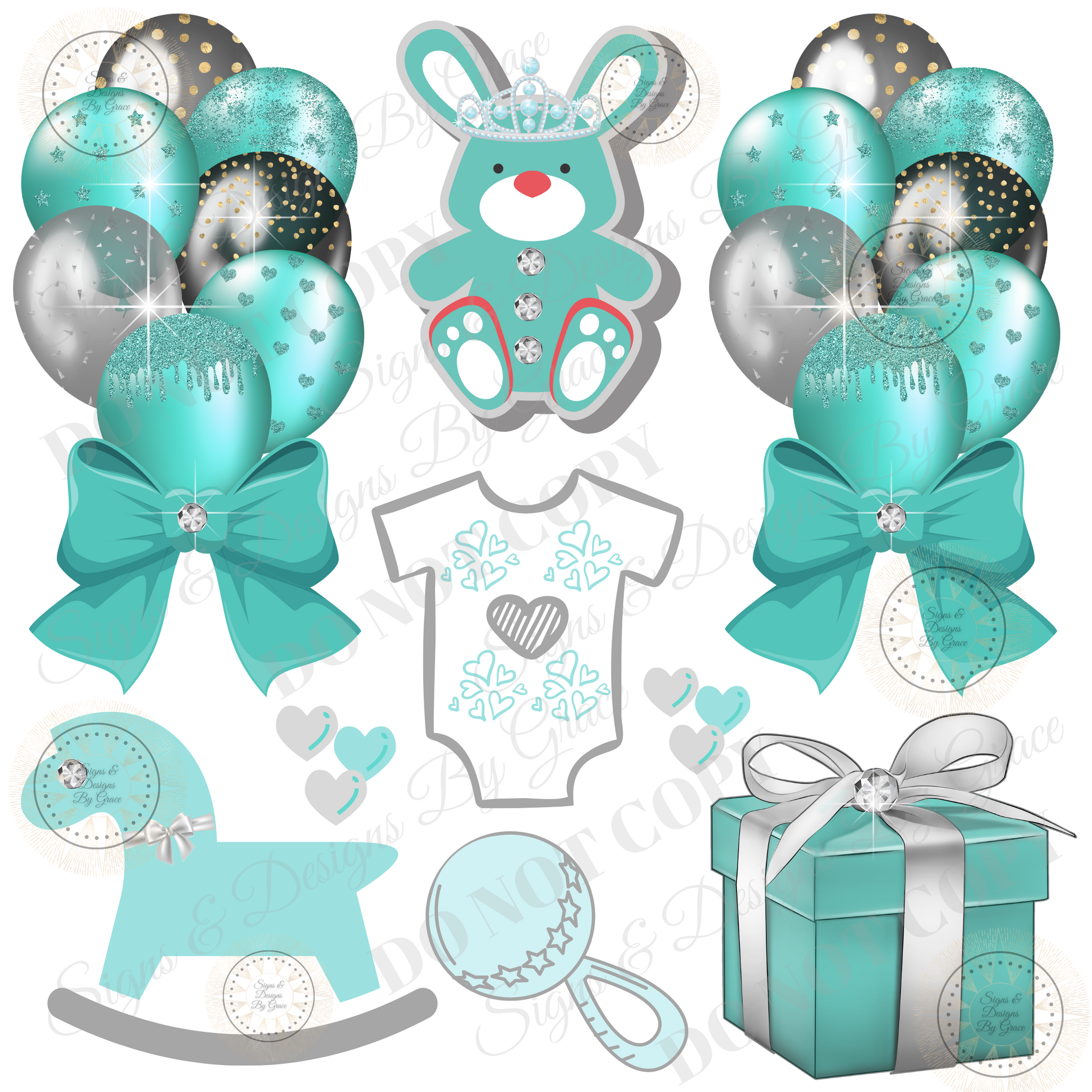 bunny tiffany baby 406
