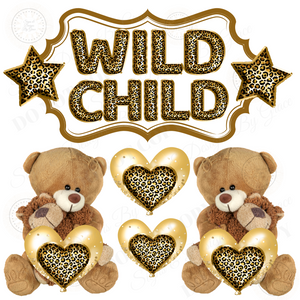 Wild Child Teddy Bear Flash and Flare