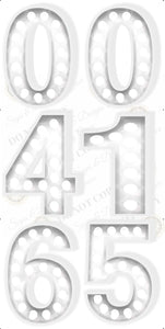 Marquee Numbers 001456