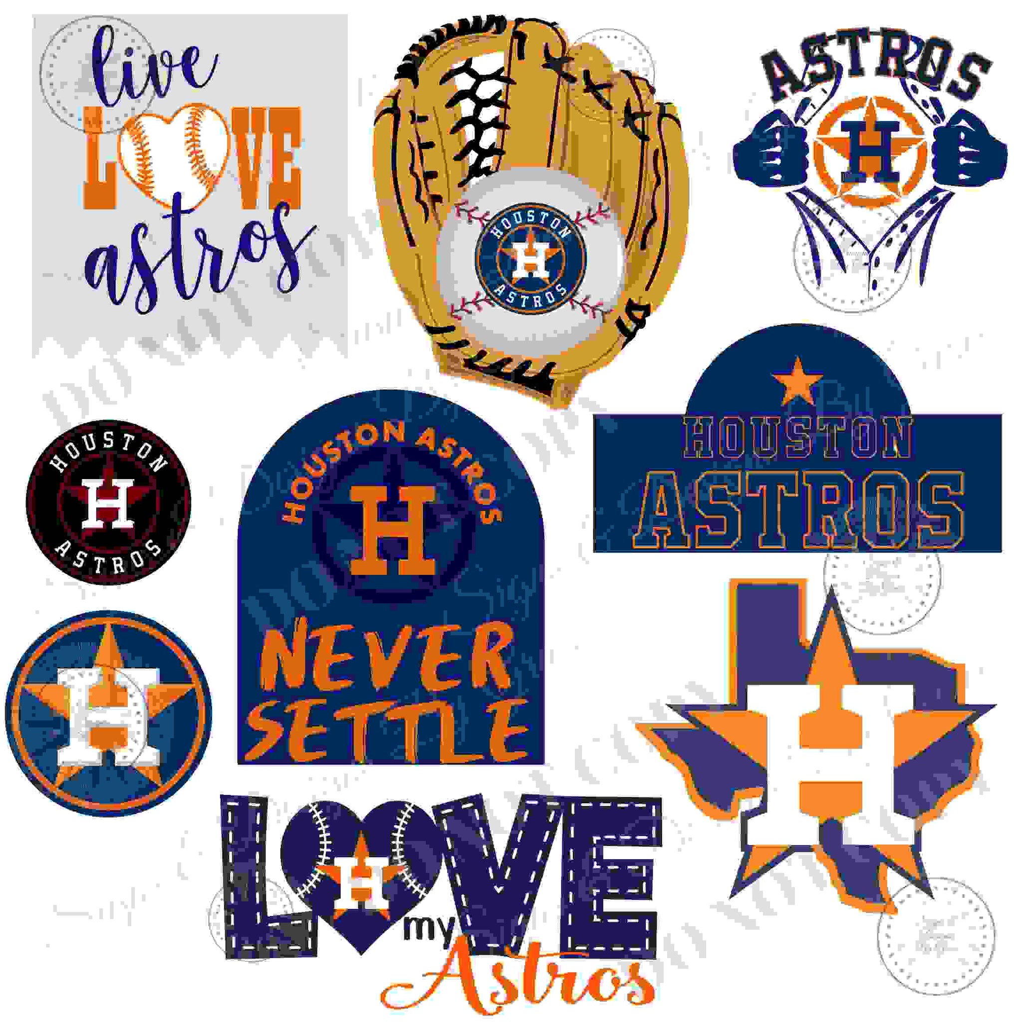 Houston Astros – Signs and Designs by Grace